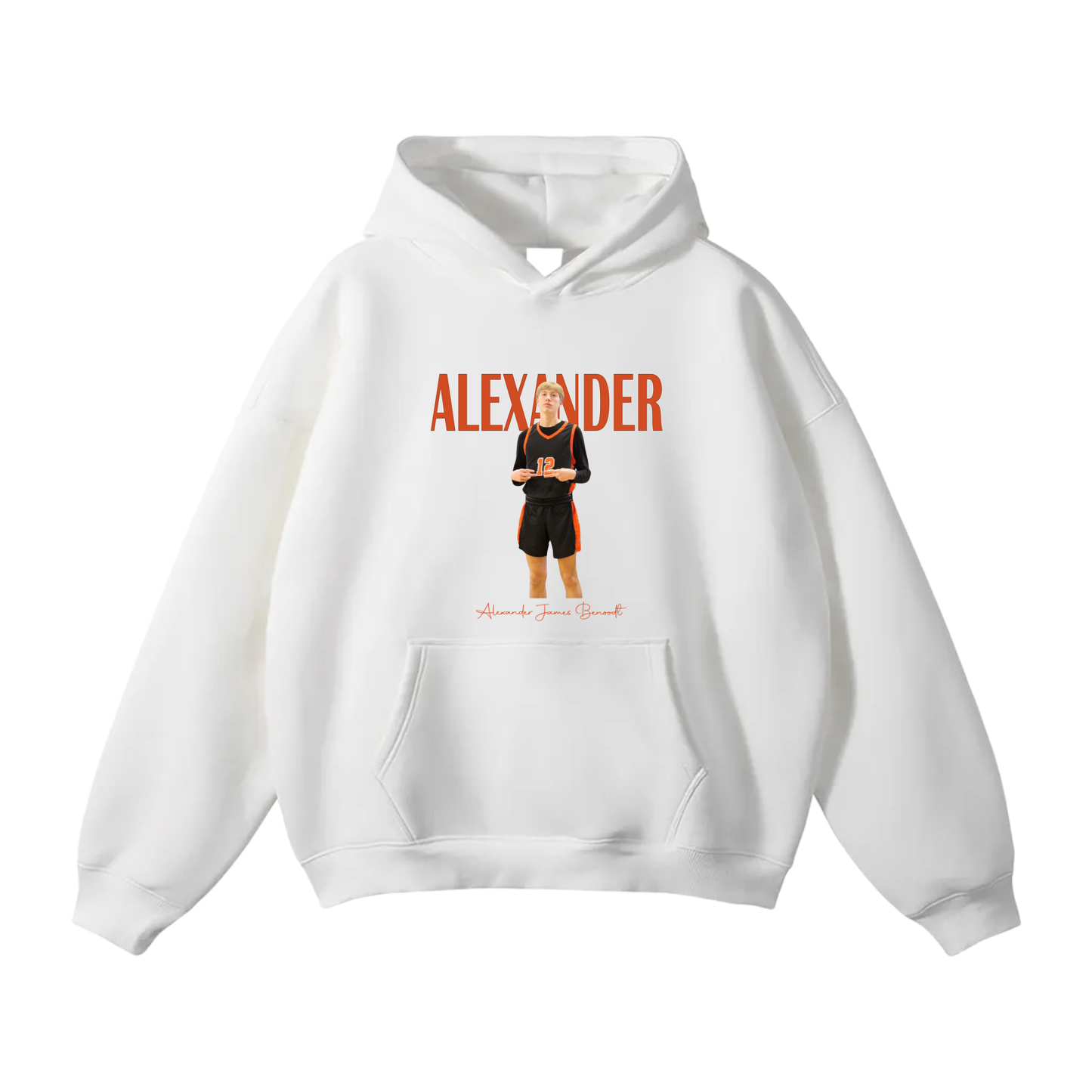 Alexander James Benoodt Oversize Fleeced Hoodie