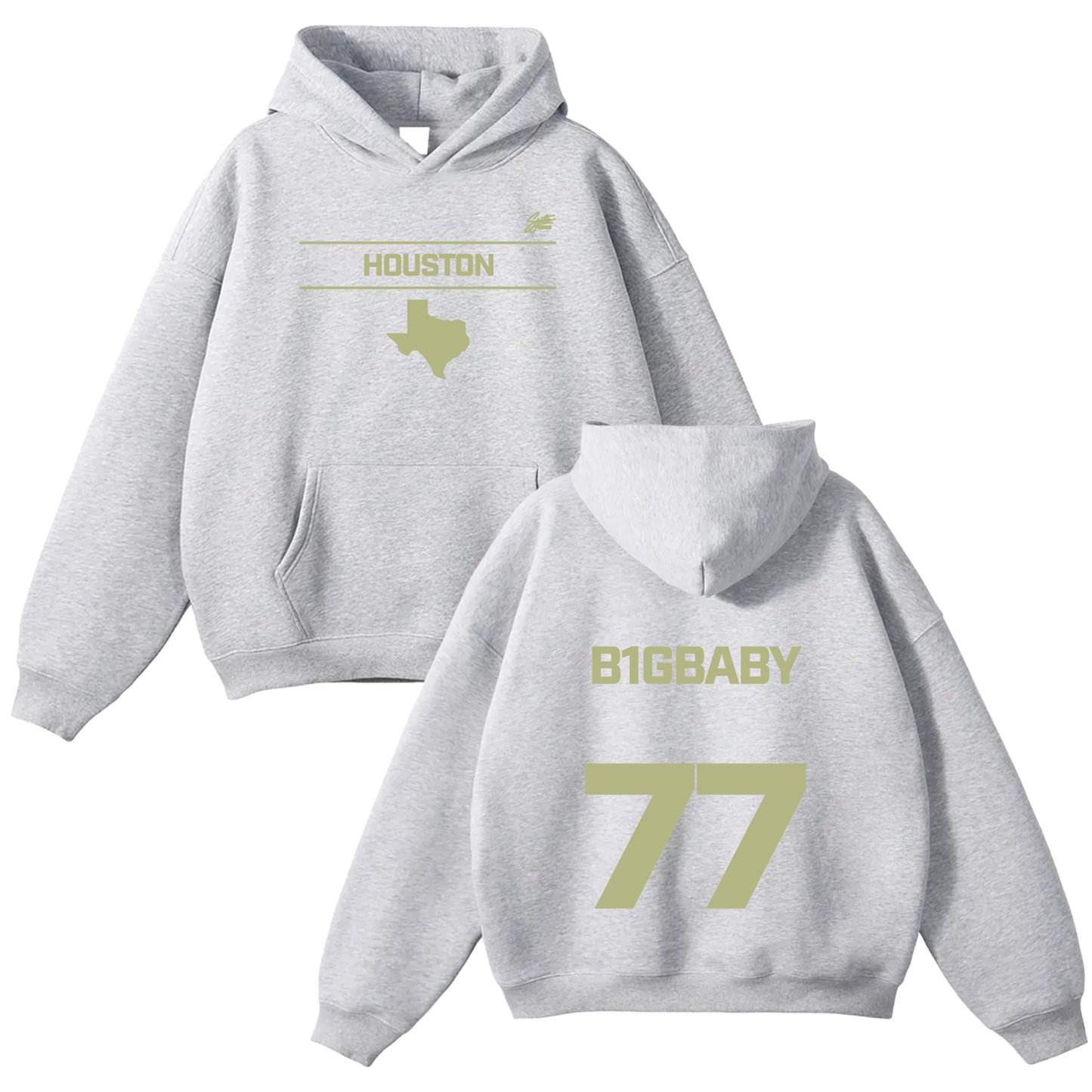 Byron Walker Oversize Fleeced Hoodie