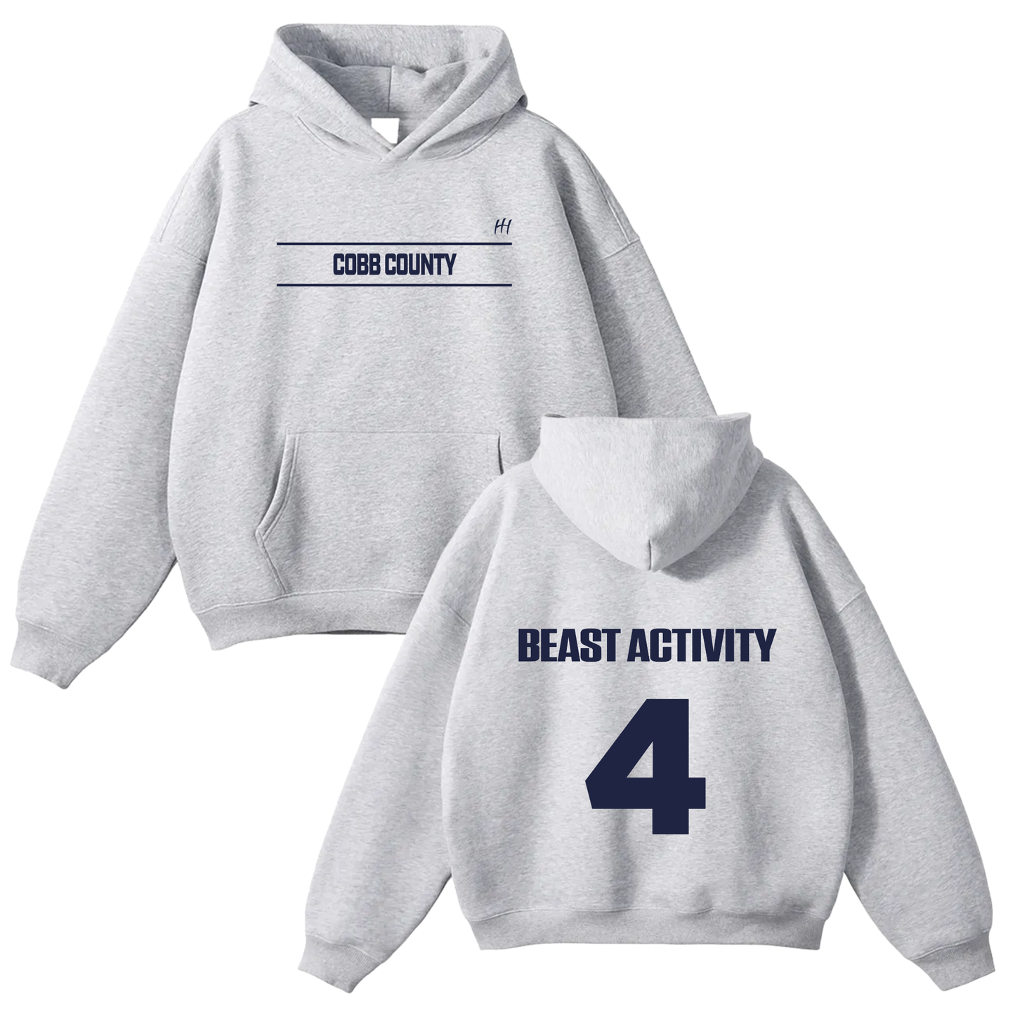Kevin Oversize Fleeced Hoodie