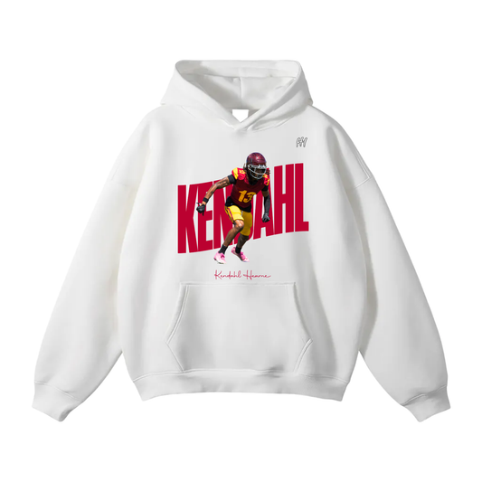 Kendahl Hearne Oversize Fleeced Hoodie