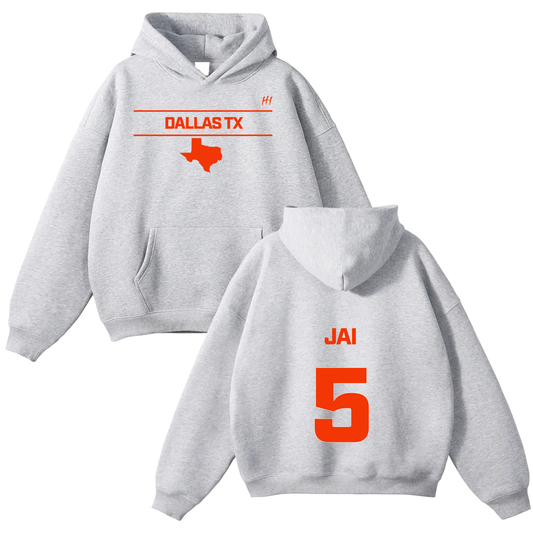 Jai Mitchell Oversize Fleeced Hoodie