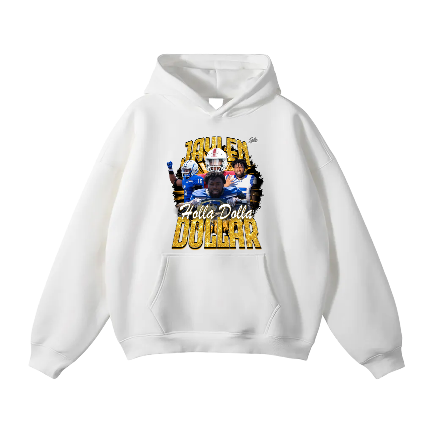 Jaylen Dollar Oversize Fleeced Hoodie