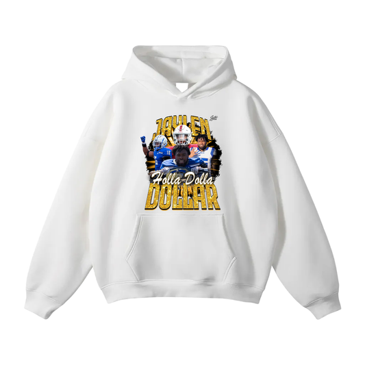 Jaylen Dollar Oversize Fleeced Hoodie
