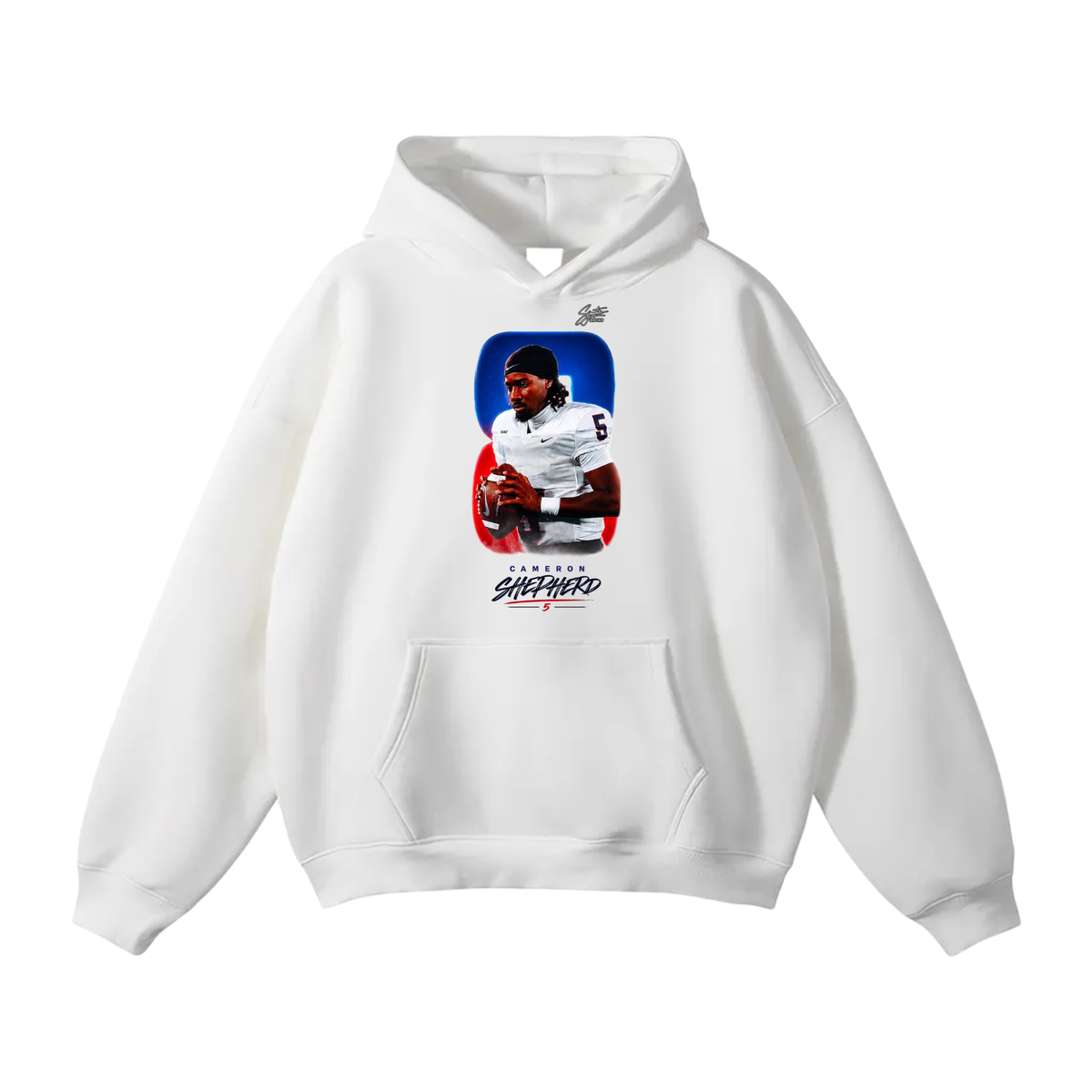 Cameron Shepherd Oversize Fleeced Hoodie