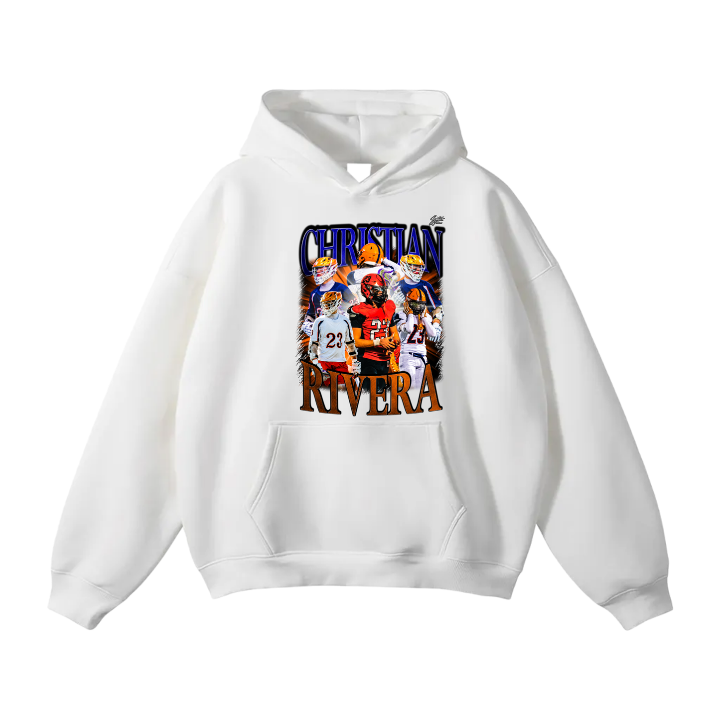 Christian Rivera Oversize Fleeced Hoodie