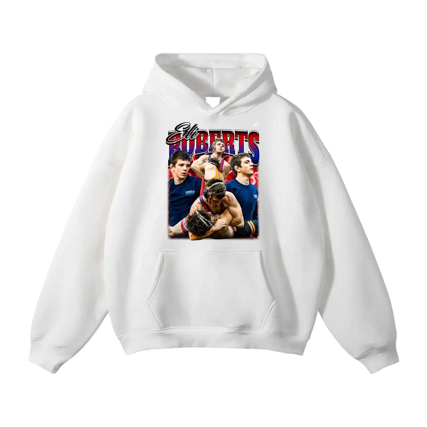 Eli Roberts Oversize Fleeced Hoodie