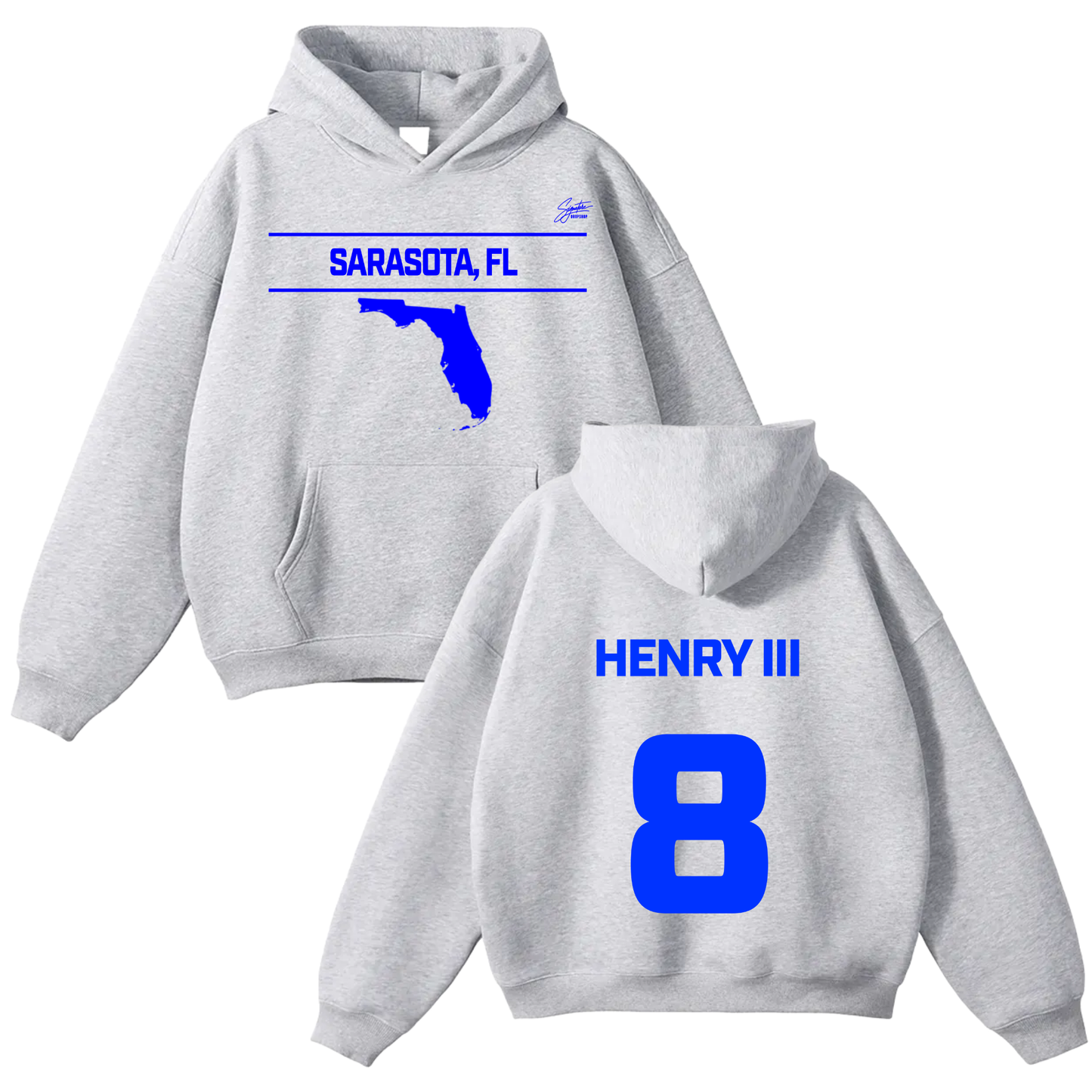 Artie Henry III Oversize Fleeced Hoodie