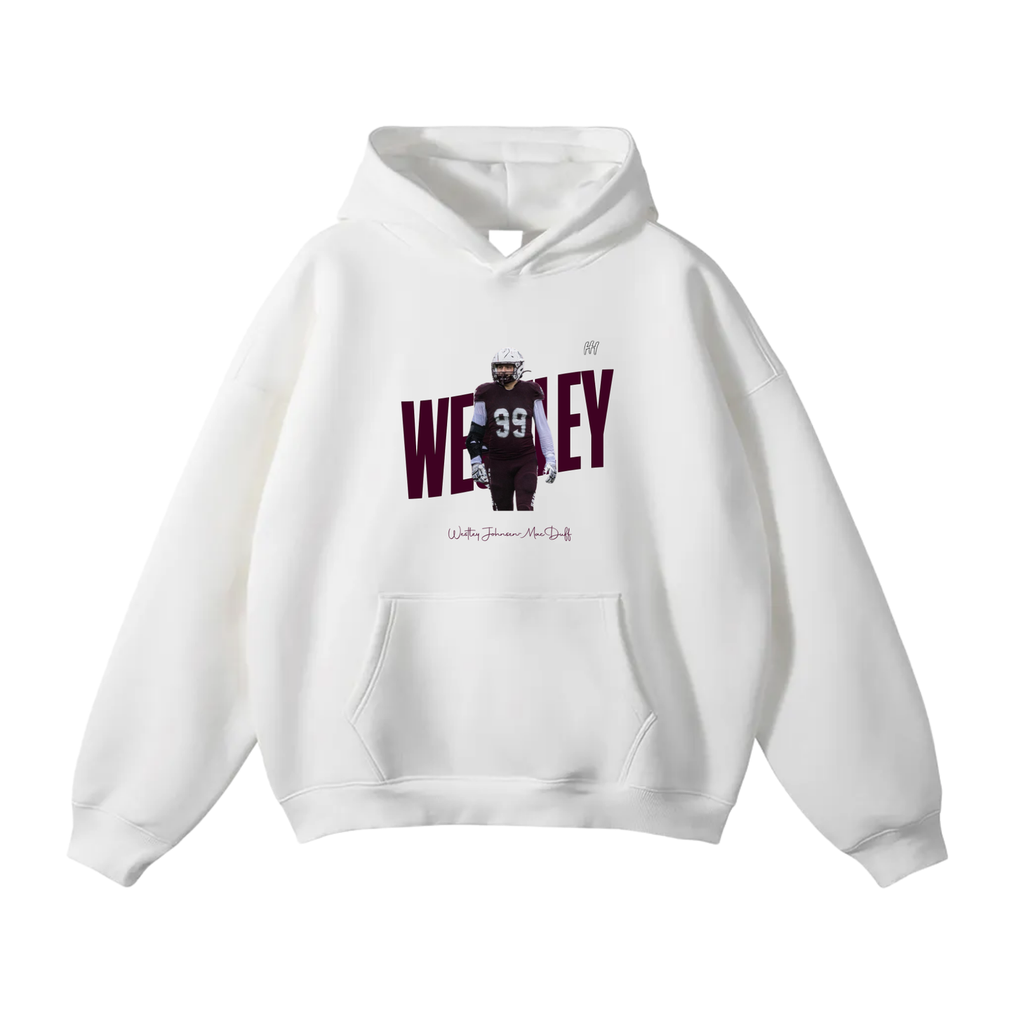 Westley Johnsen-MacDuff Oversize Fleeced Hoodie