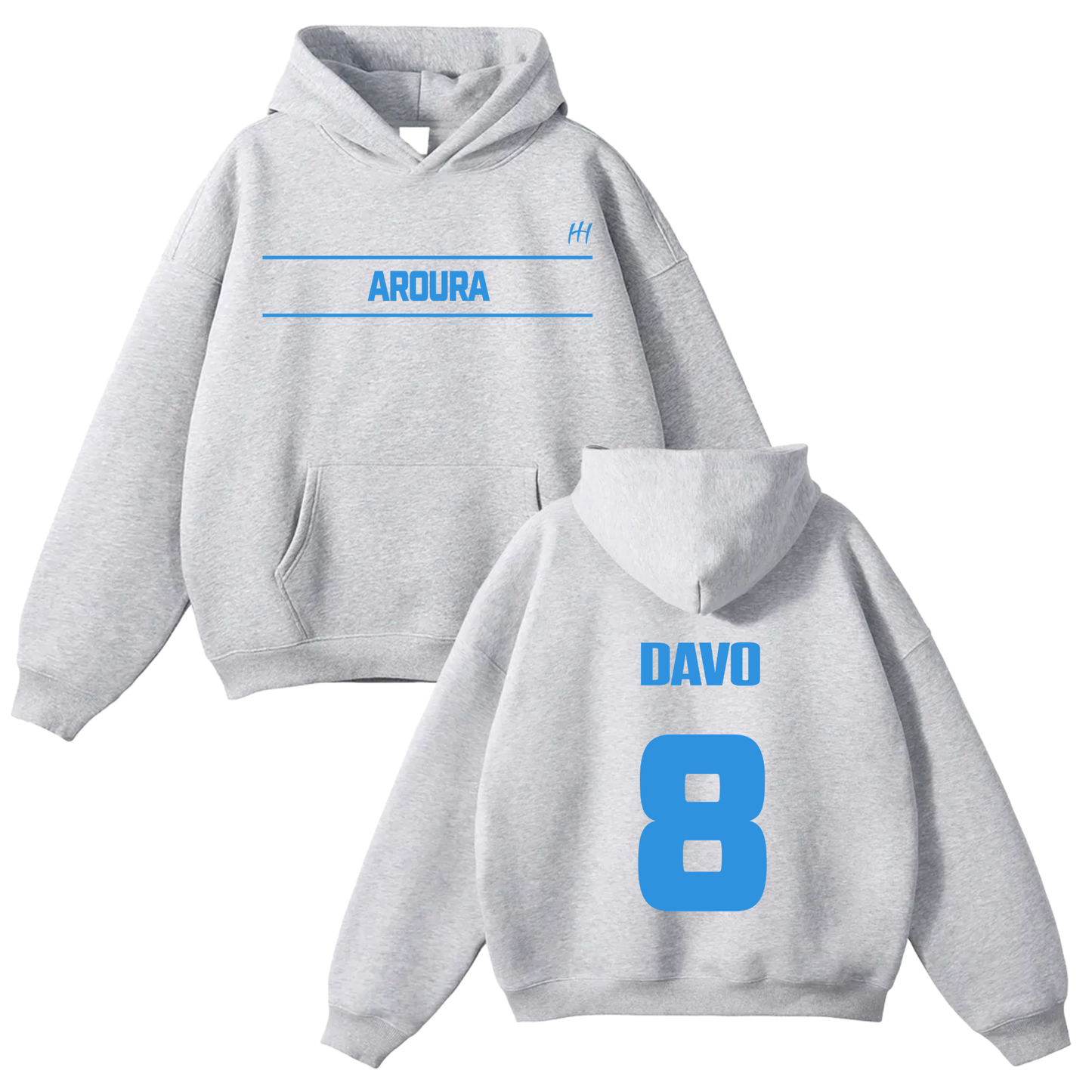 Davion Stewart Oversize Fleeced Hoodie