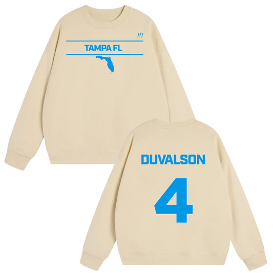 Duvalson Galite Heavyweight Crewneck Sweatshirt