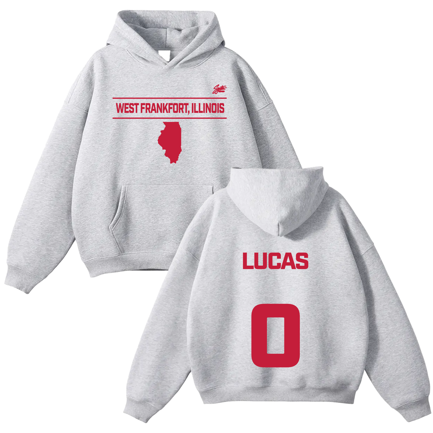 Lucas Moak Oversize Fleeced Hoodie