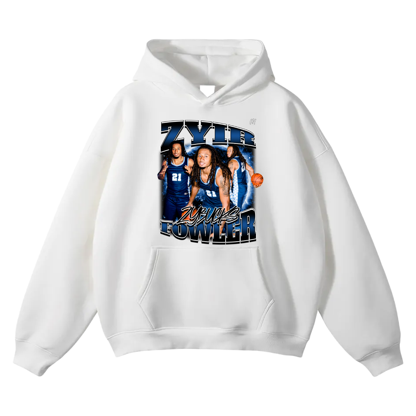 Zyir Fowler Oversize Fleeced Hoodie