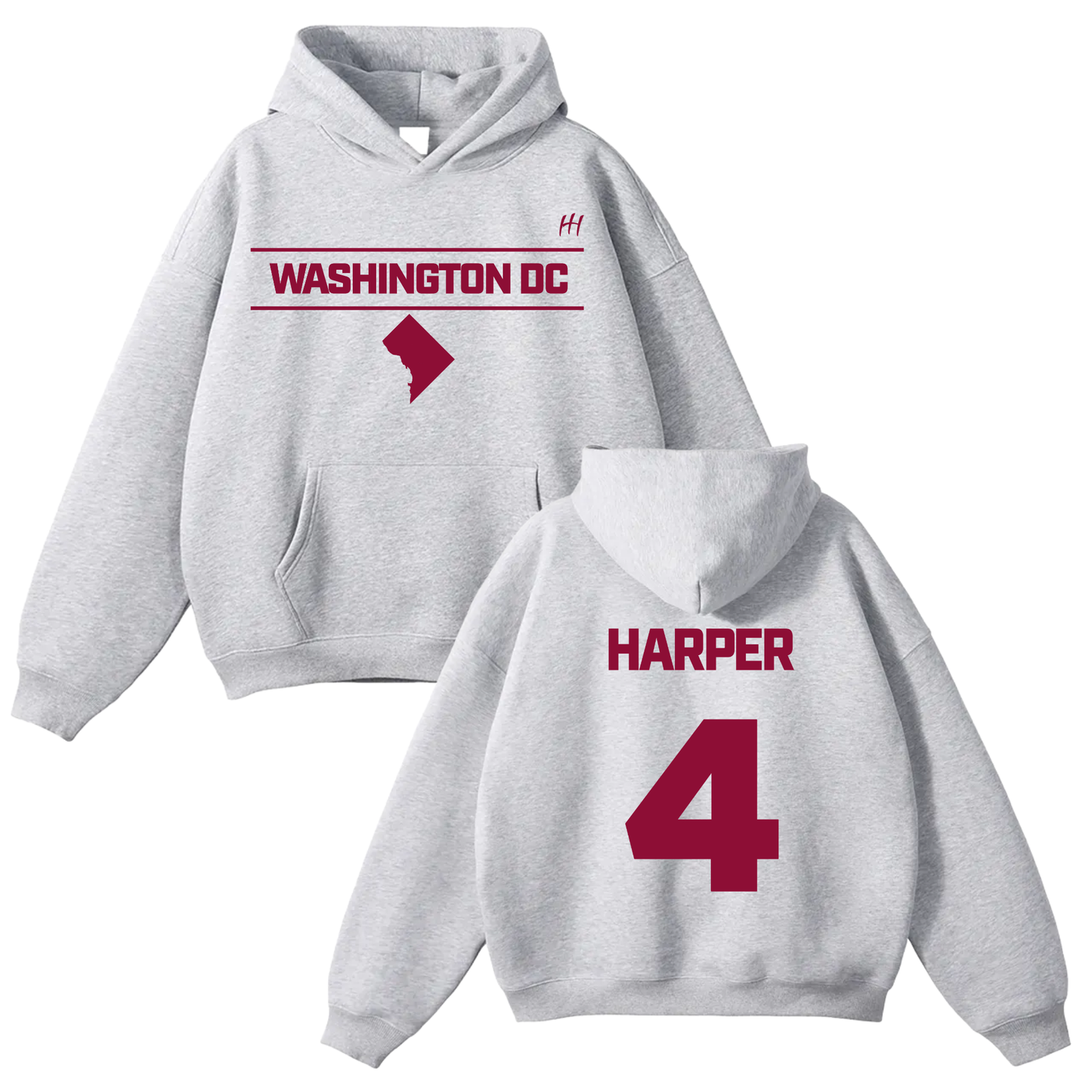 Harper Lewis Oversize Fleeced Hoodie