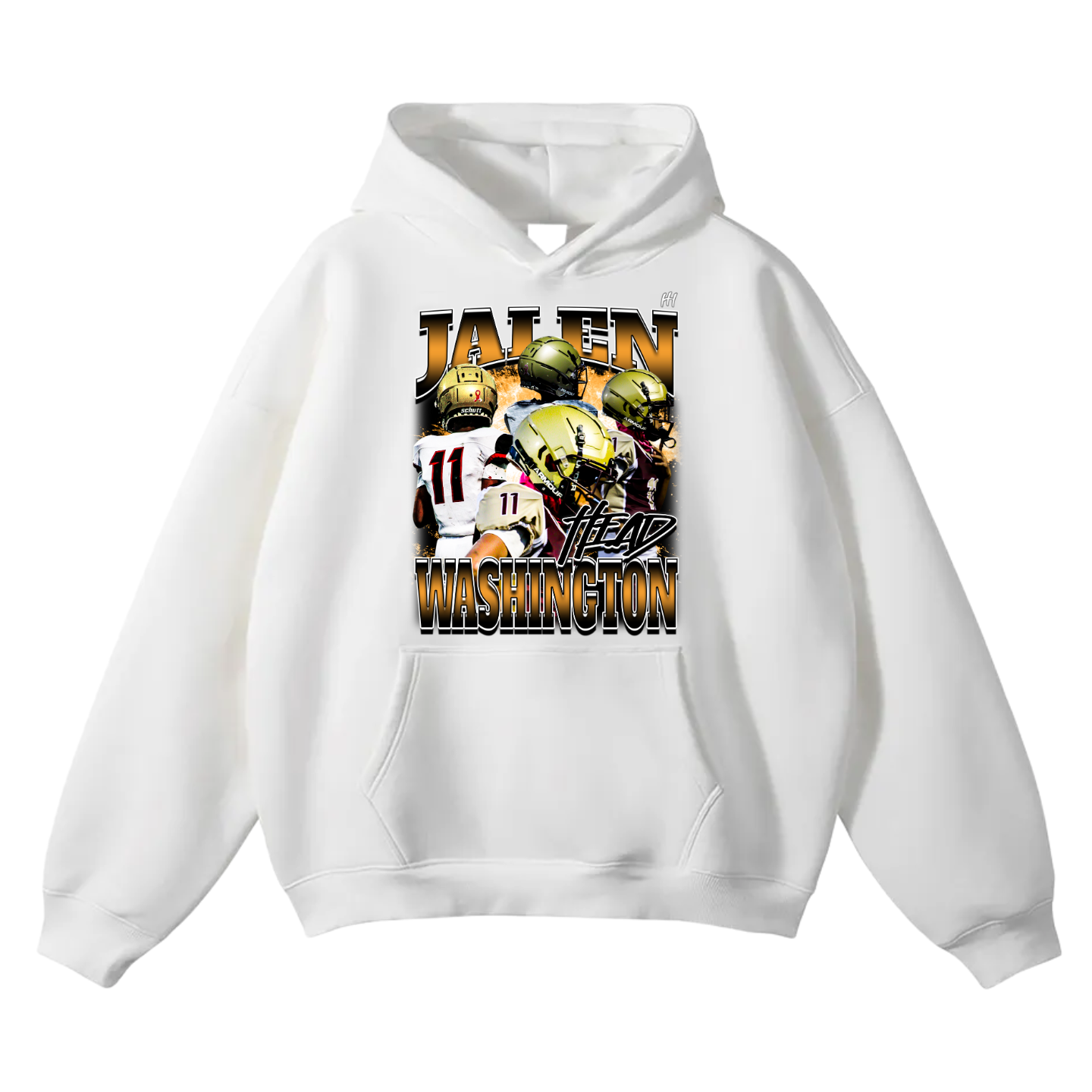 Jalen Washington Oversize Fleeced Hoodie