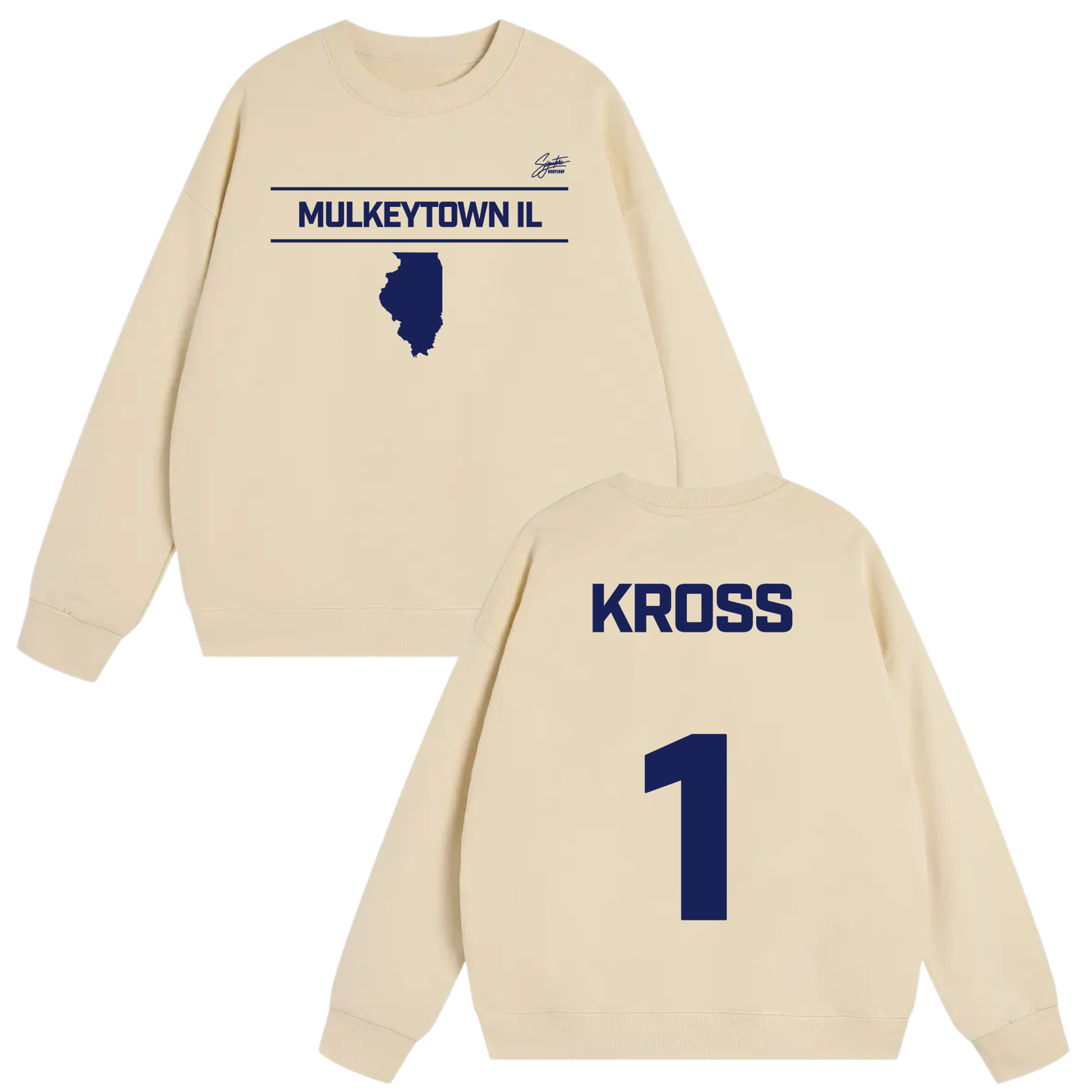 Kross Vanhoorebeke Heavyweight Crewneck Sweatshirt