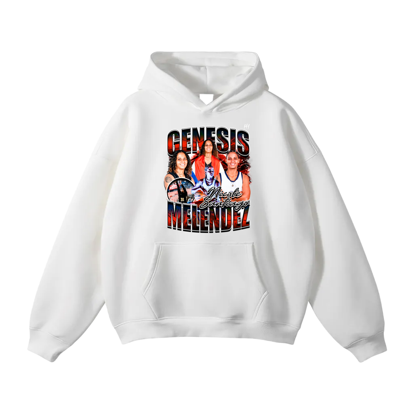 Genesis Nicole Santiago Melendez Oversize Fleeced Hoodie