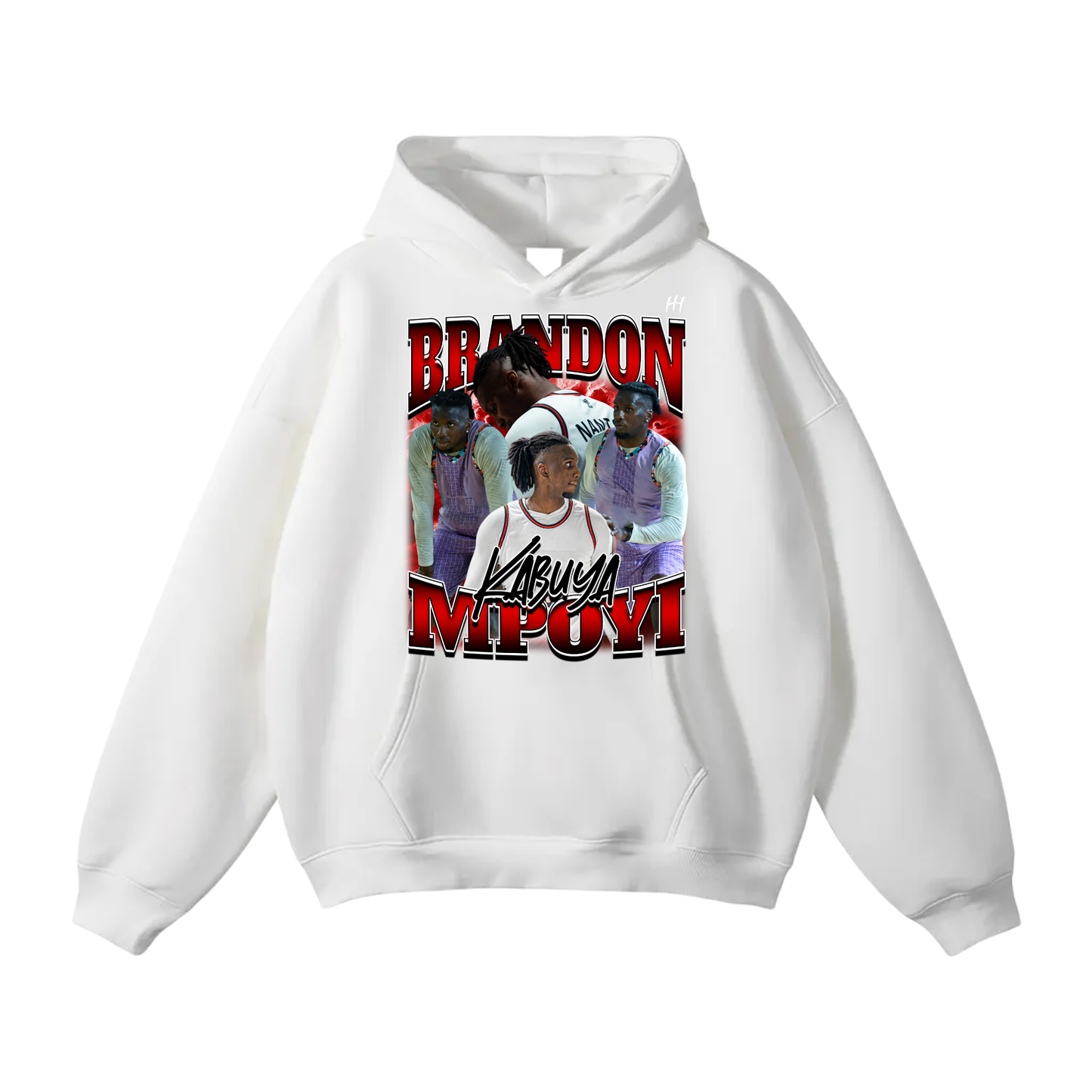 Brandon Kabuya Mpoyi Oversize Fleeced Hoodie