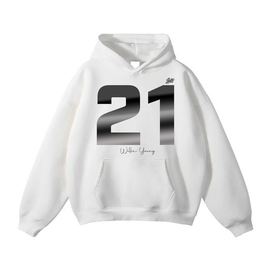 Willie Young Oversize Fleeced Hoodie