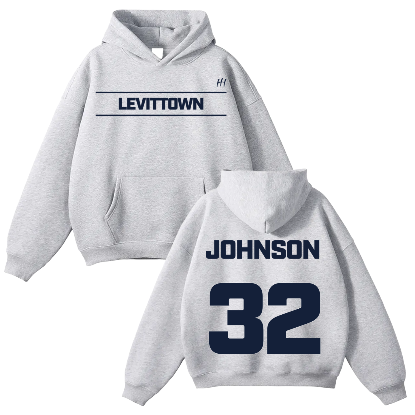 Isaiah Johnson Oversize Fleeced Hoodie