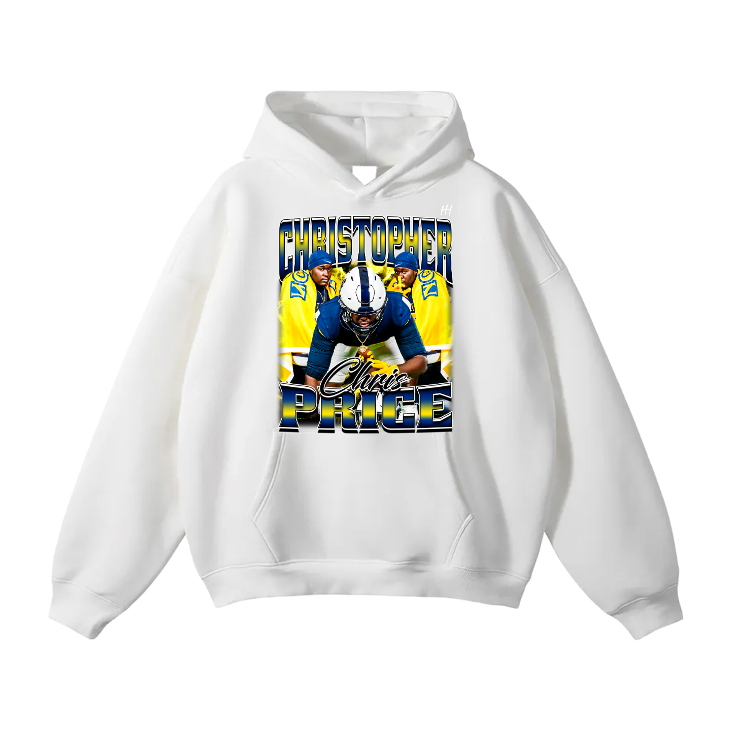 Christopher Price Oversize Fleeced Hoodie