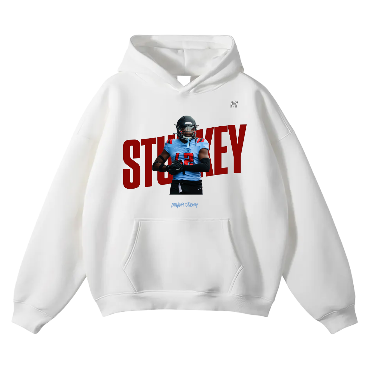 Leshawn Stucky Oversize Fleeced Hoodie