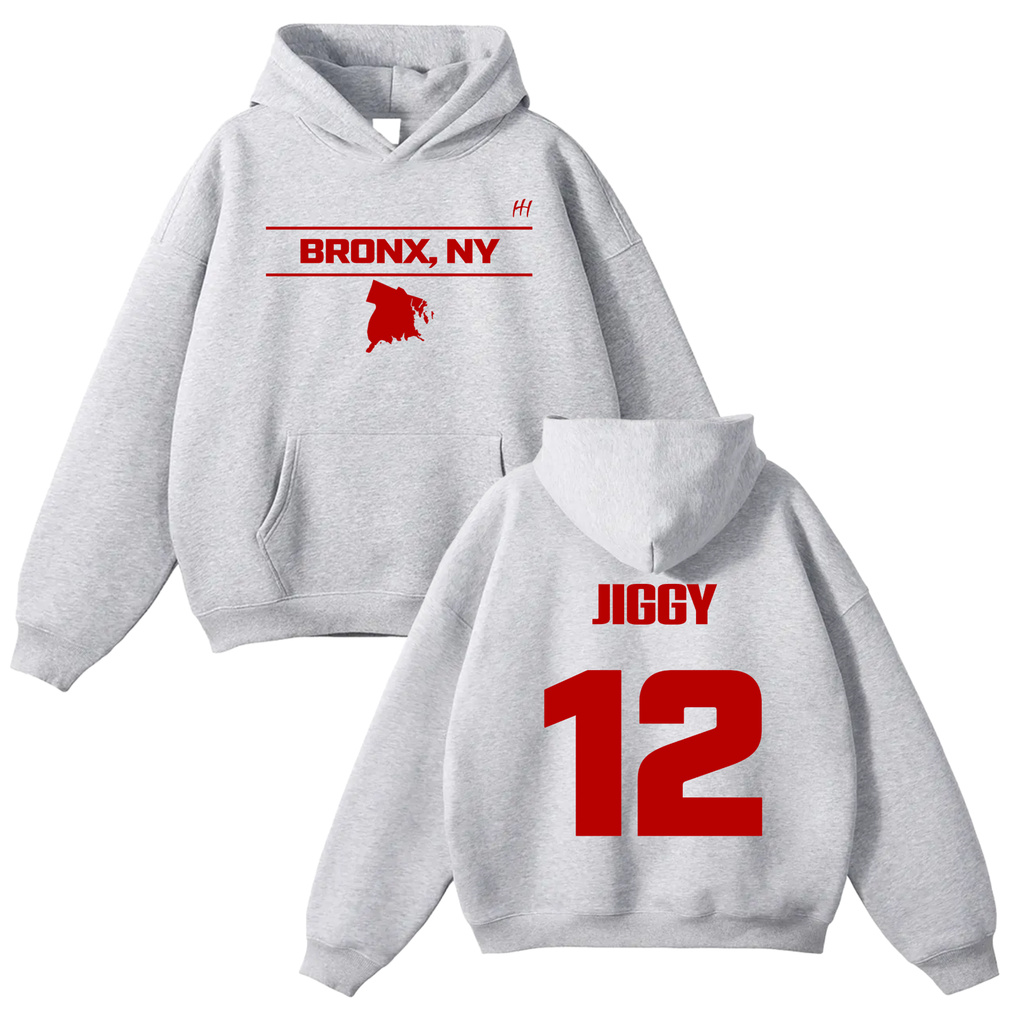 Joshua Phillip Oversize Fleeced Hoodie