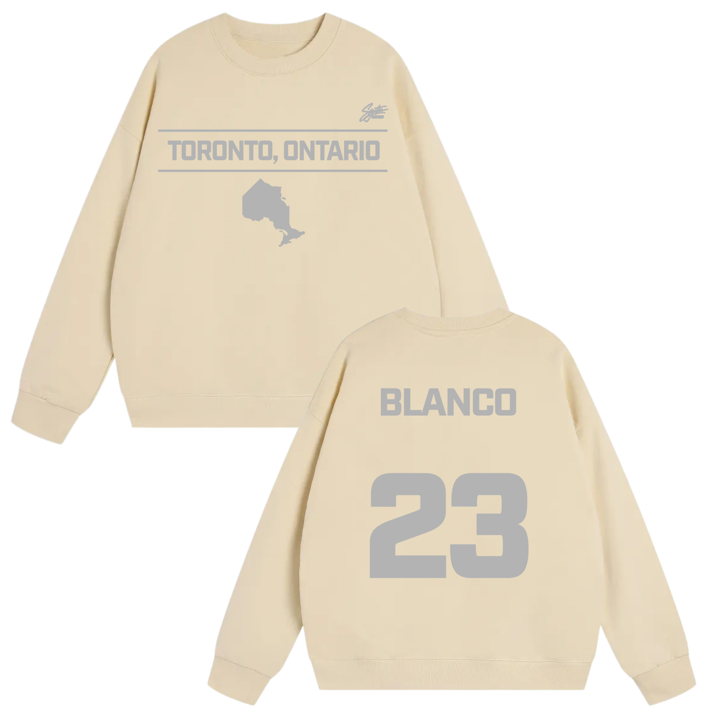 Antonio Blanco Heavyweight Crewneck Sweatshirt