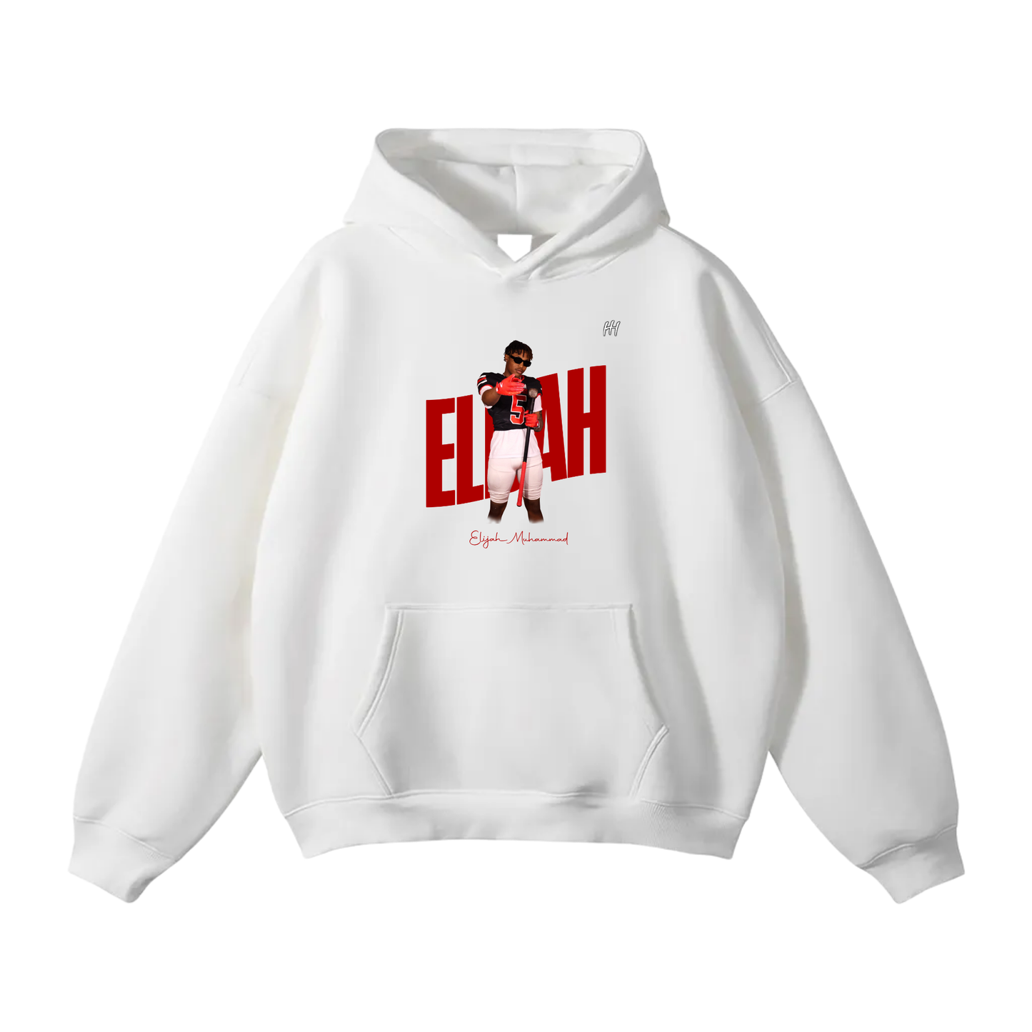 Elijah Muhammad Oversize Fleeced Hoodie