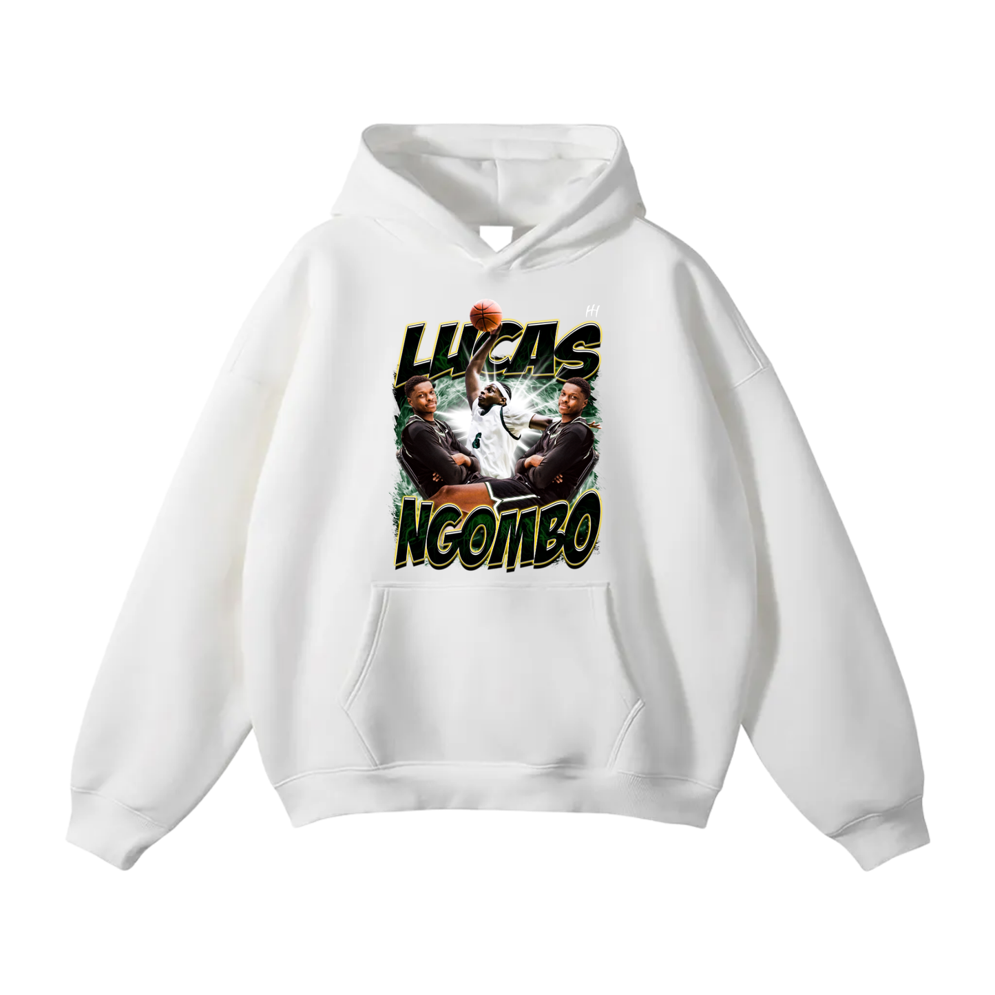Lucas Ngombo Oversize Fleeced Hoodie