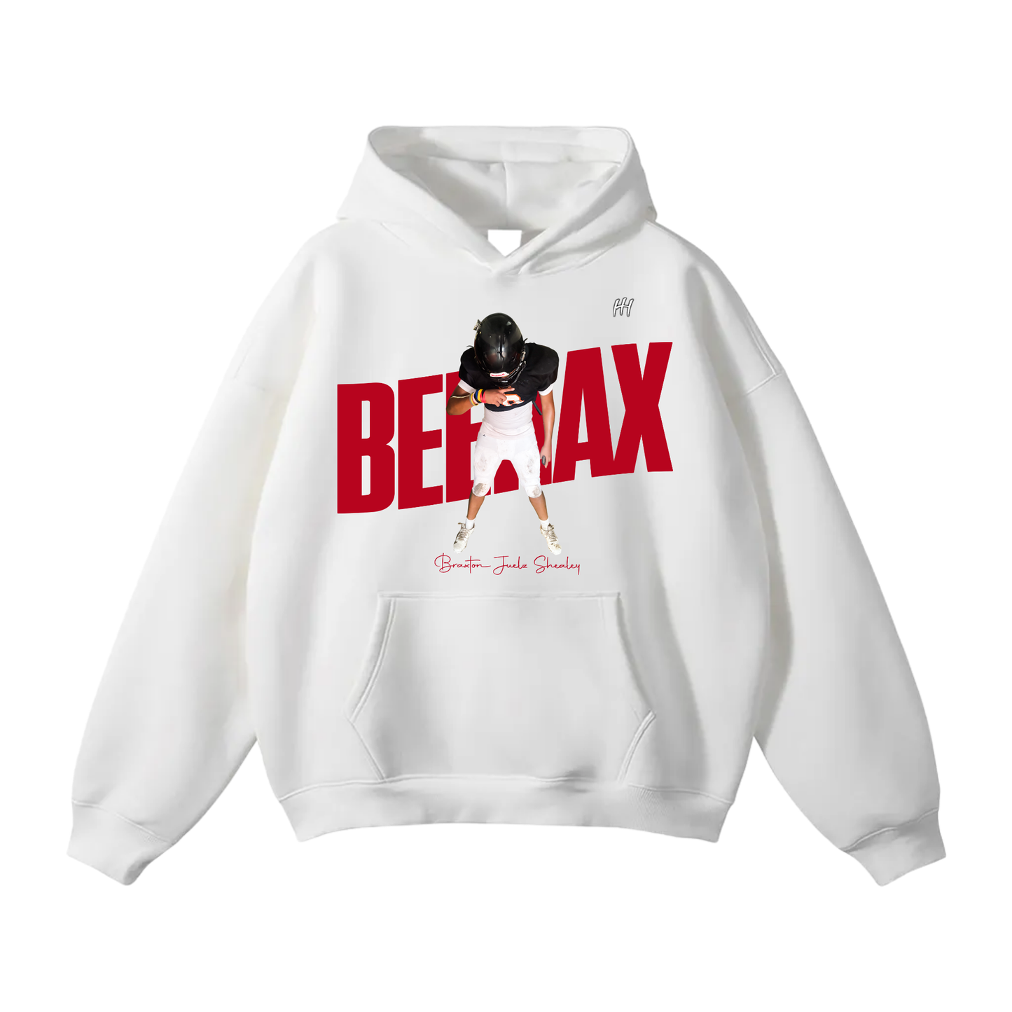 Braxton Juelz Shealey Oversize Fleeced Hoodie