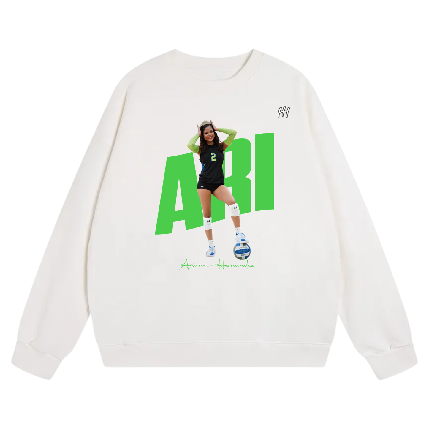 Ariann Hernandez Heavyweight Crewneck Sweatshirt