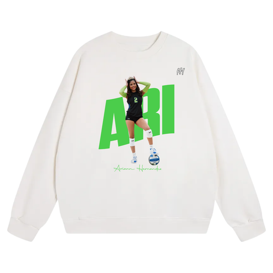Ariann Hernandez Heavyweight Crewneck Sweatshirt