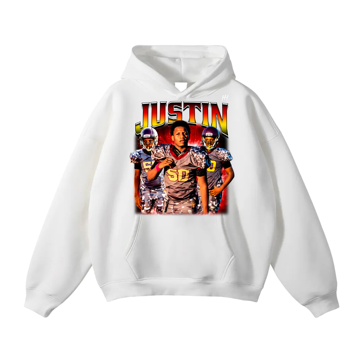 Justin Oversize Fleeced Hoodie