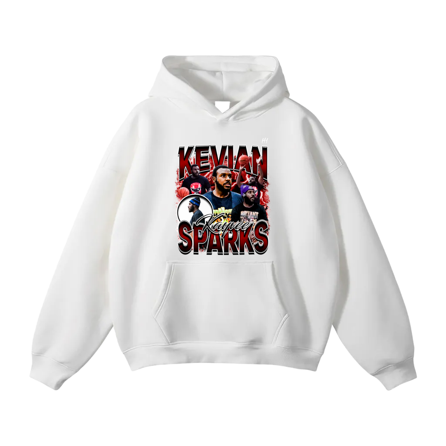Kevian Sparks Oversize Fleeced Hoodie