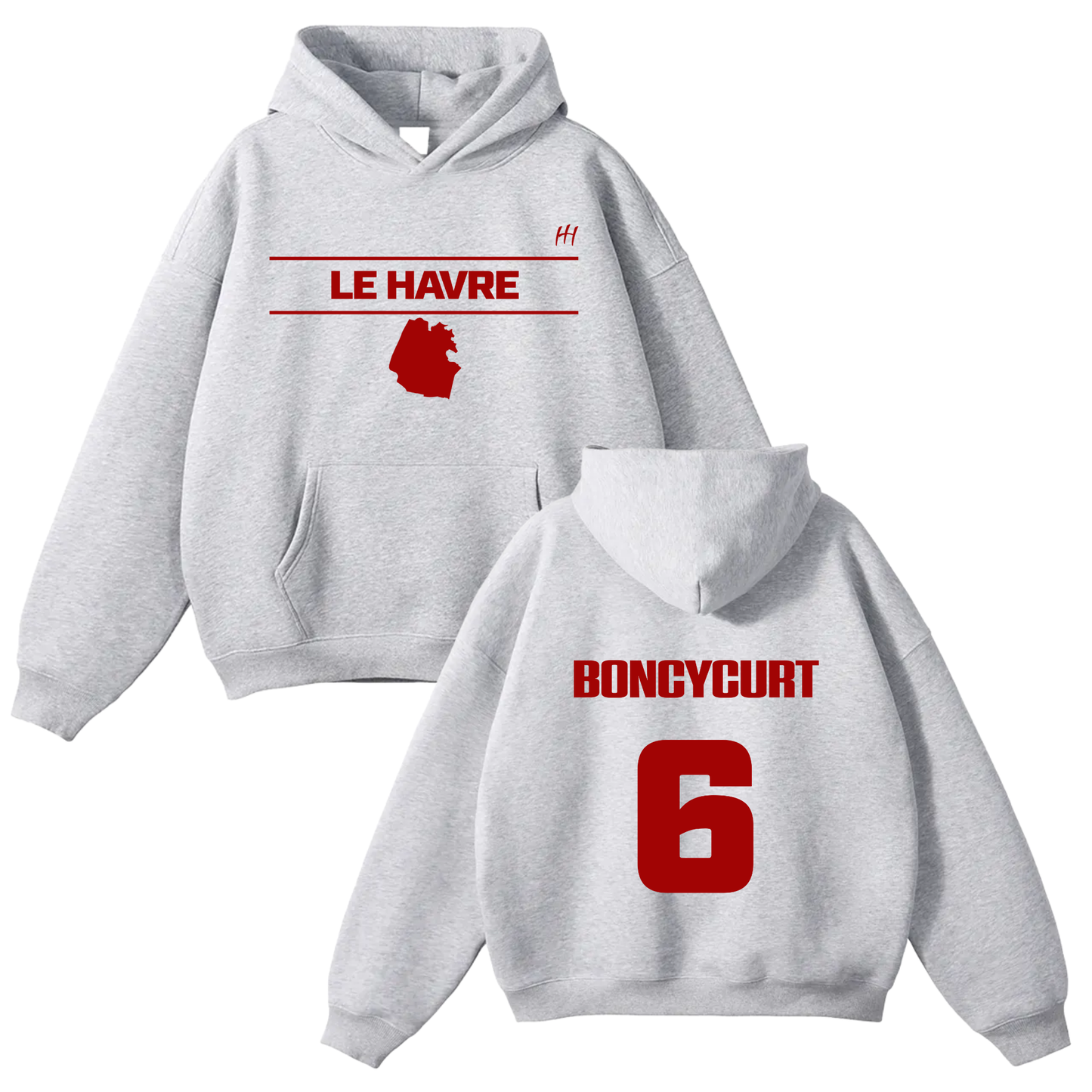 Asso'o Oversize Fleeced Hoodie