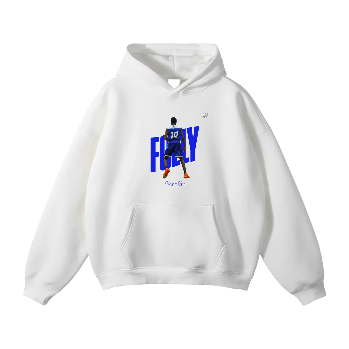 Roger-Guy Oversize Fleeced Hoodie