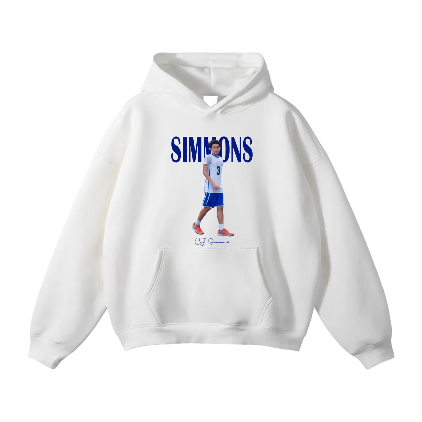 CJ Simmons Oversize Fleeced Hoodie