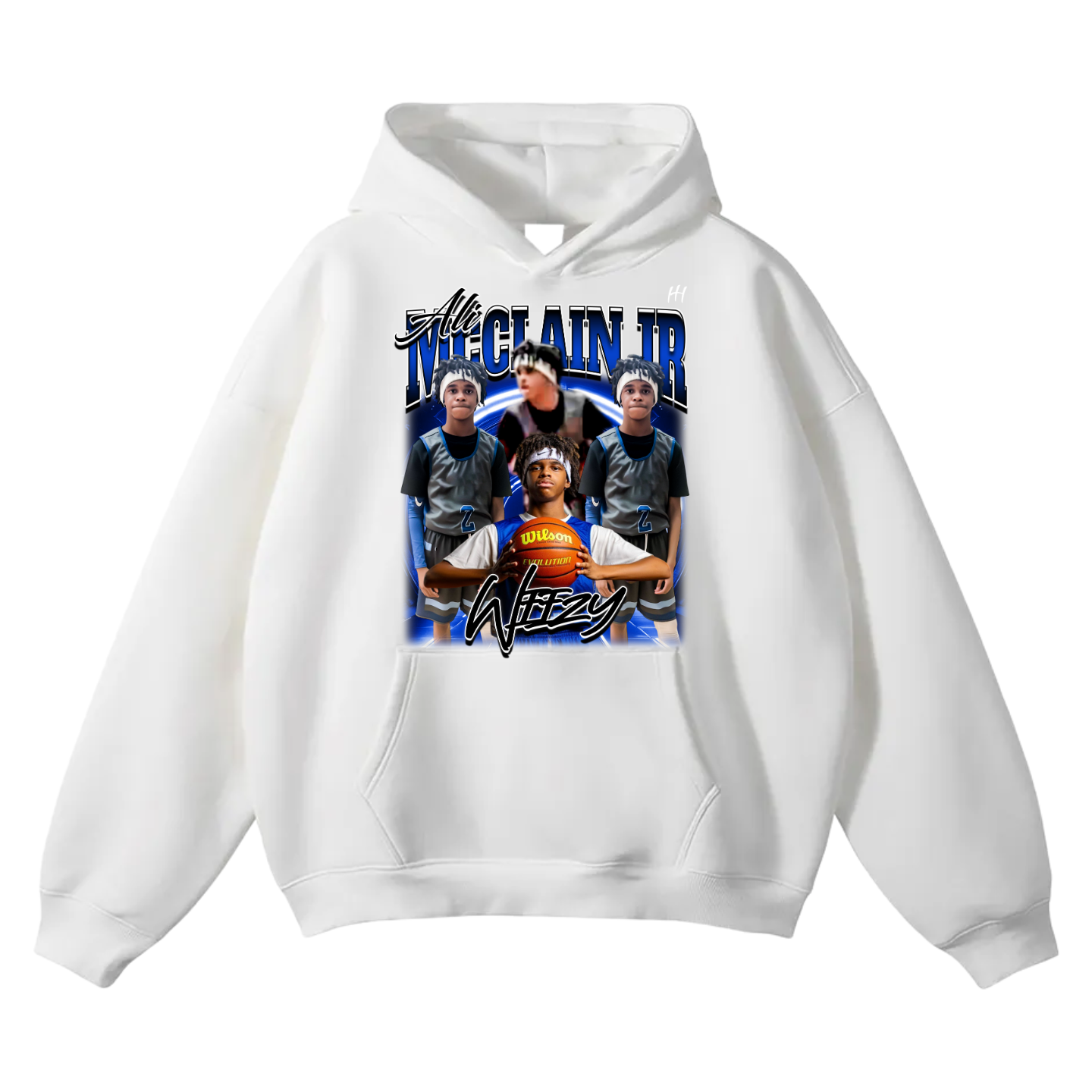 Ali McClain Jr Oversize Fleeced Hoodie