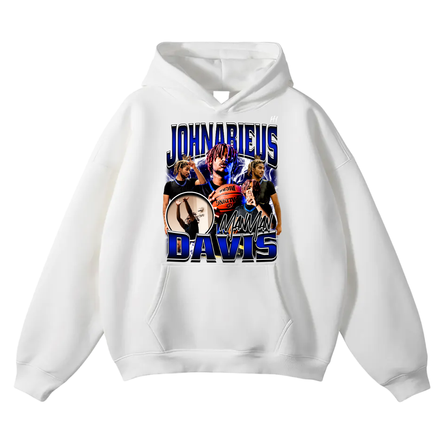 Johnarieus Davis Oversize Fleeced Hoodie