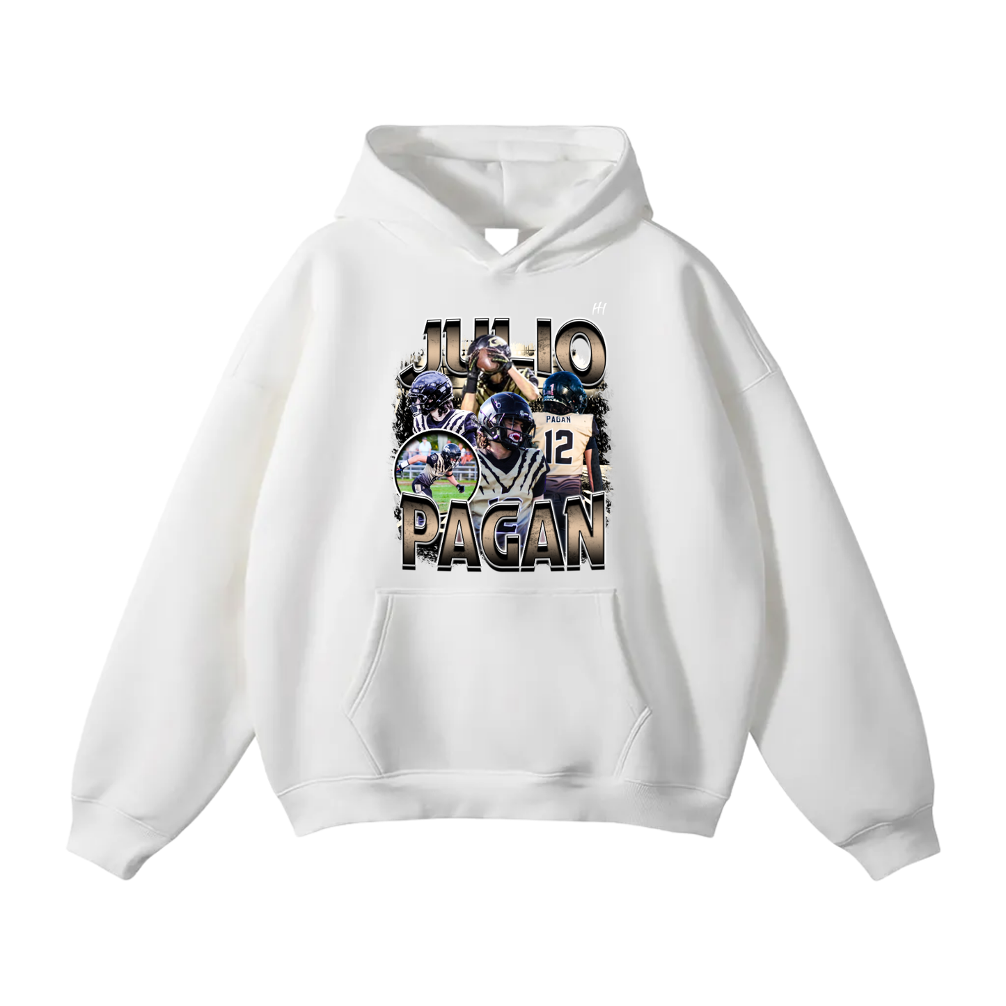 Julio Pagan Oversize Fleeced Hoodie