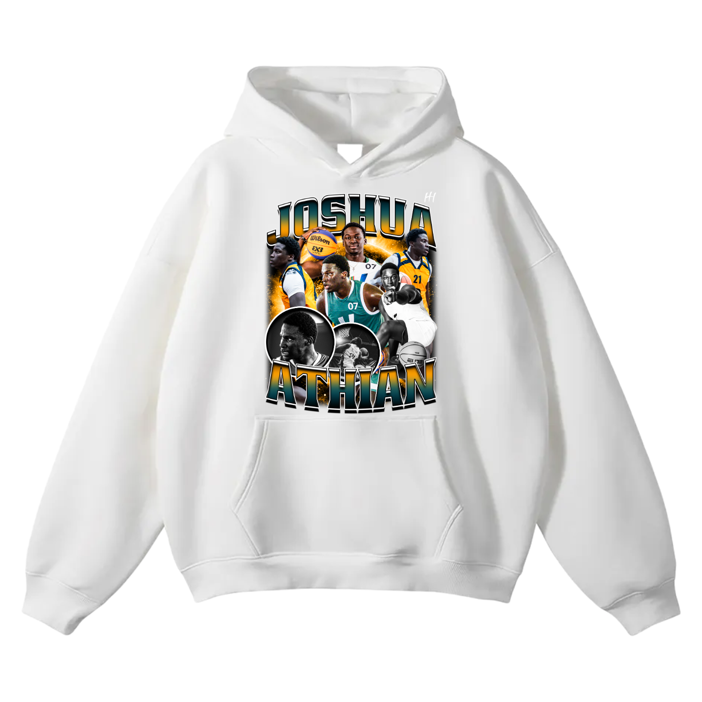 Joshua Athian Oversize Fleeced Hoodie