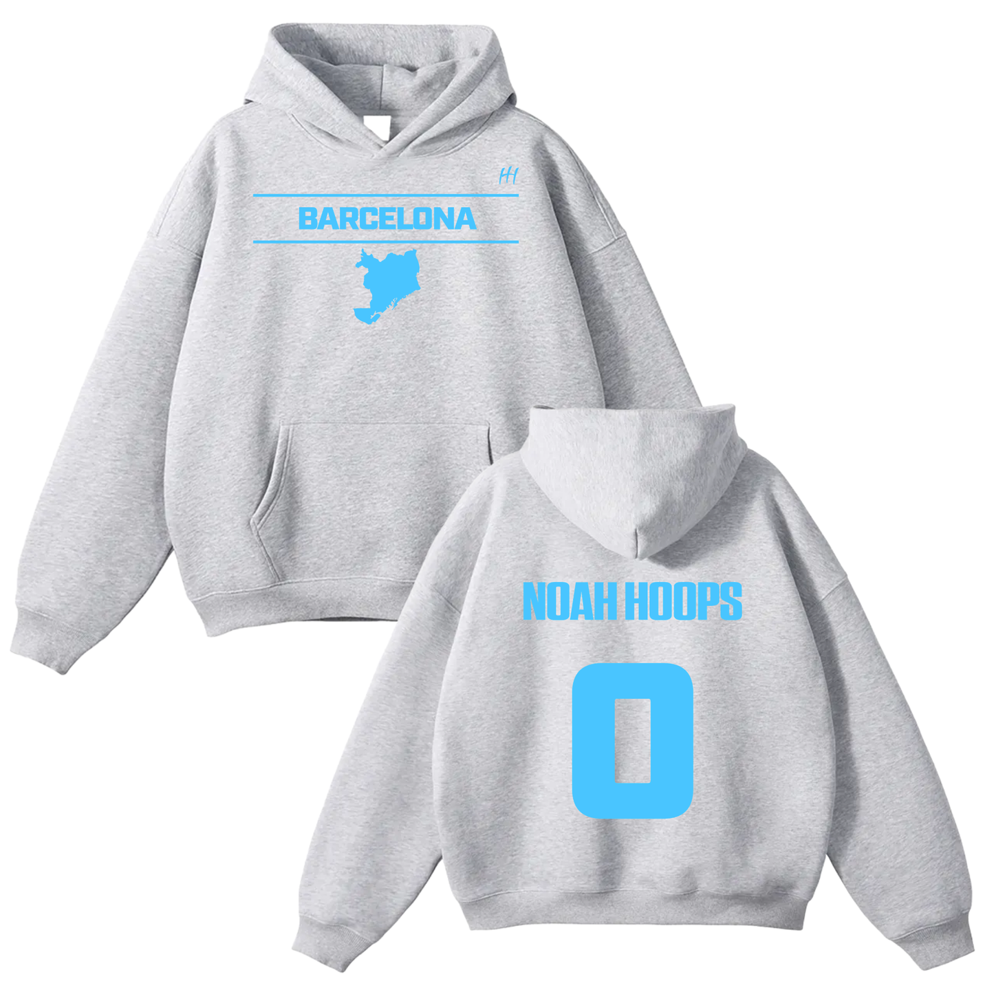 Noah Fezzani Oversize Fleeced Hoodie