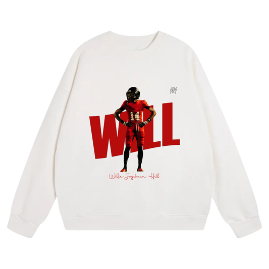 Willie Jayshaun Hill Heavyweight Crewneck Sweatshirt