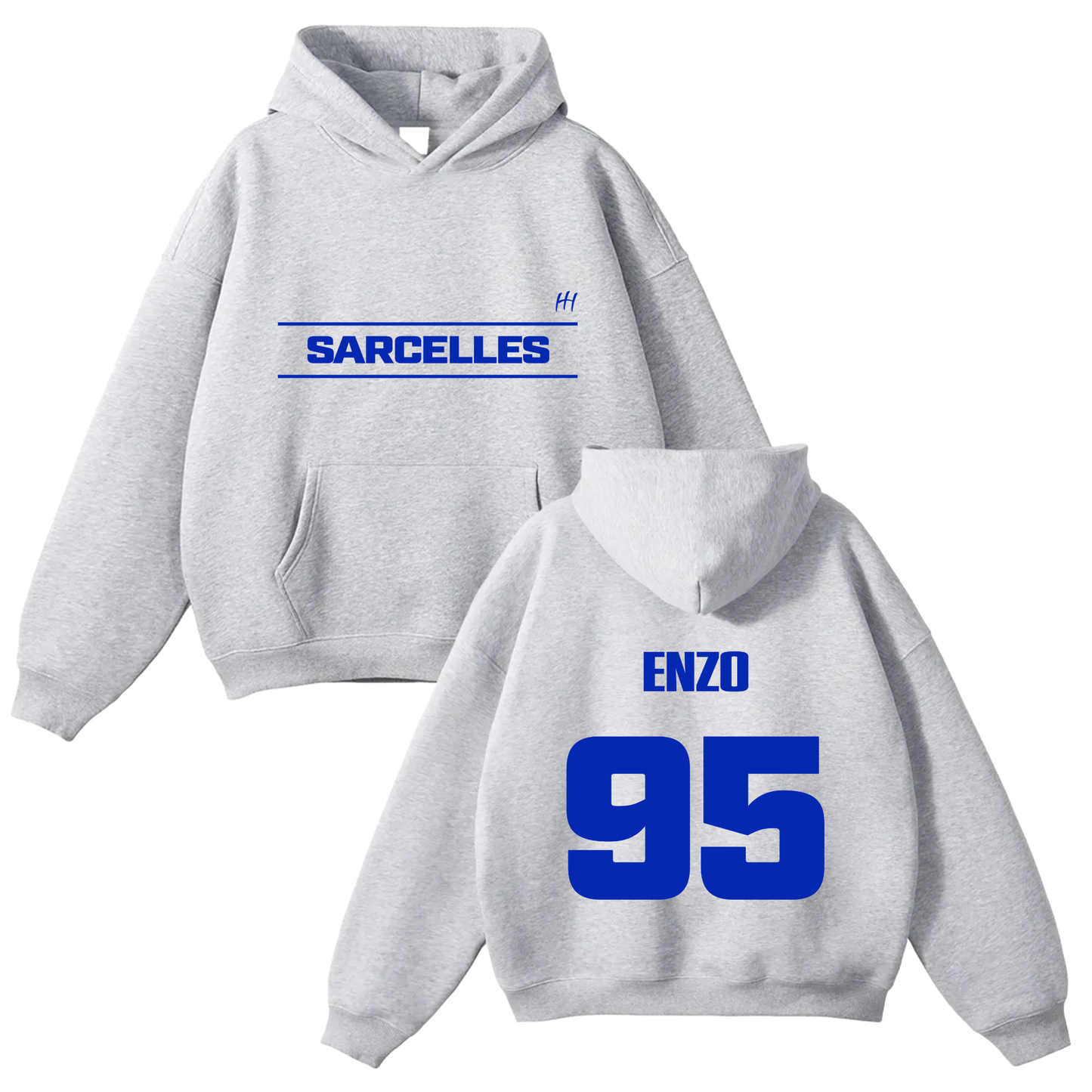 Enzo Coique Oversize Fleeced Hoodie