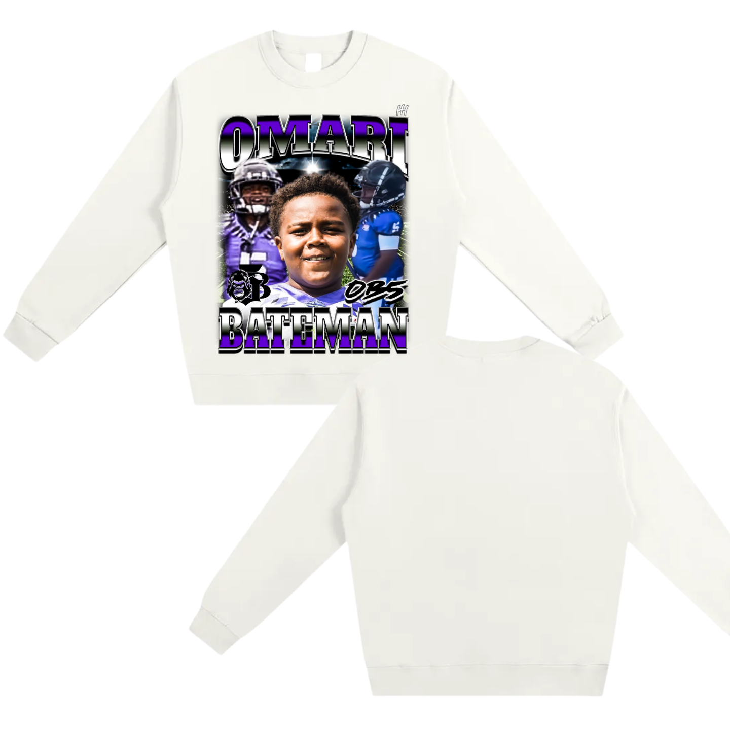 Omari Bateman Heavyweight Crewneck Sweatshirt