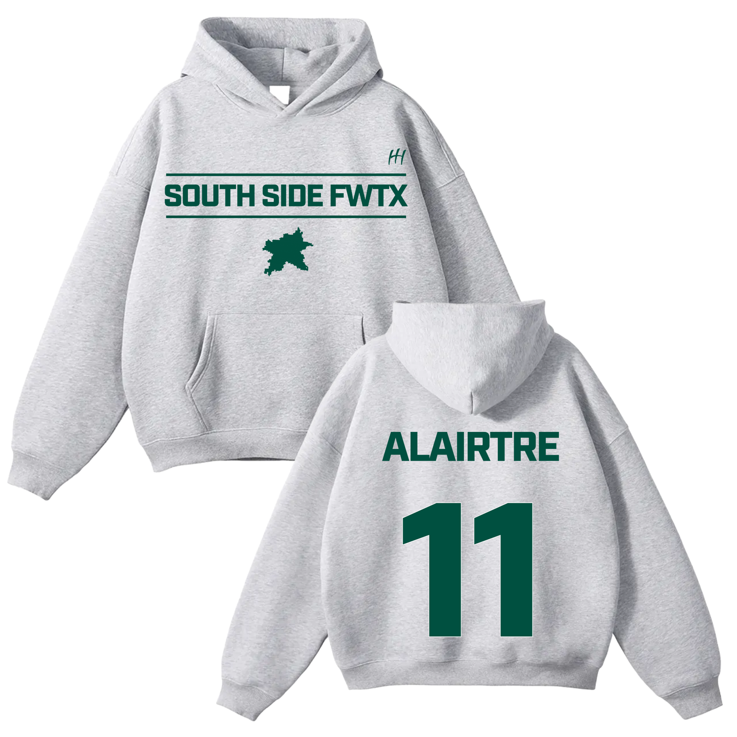 Alairtre Mcqueen Oversize Fleeced Hoodie