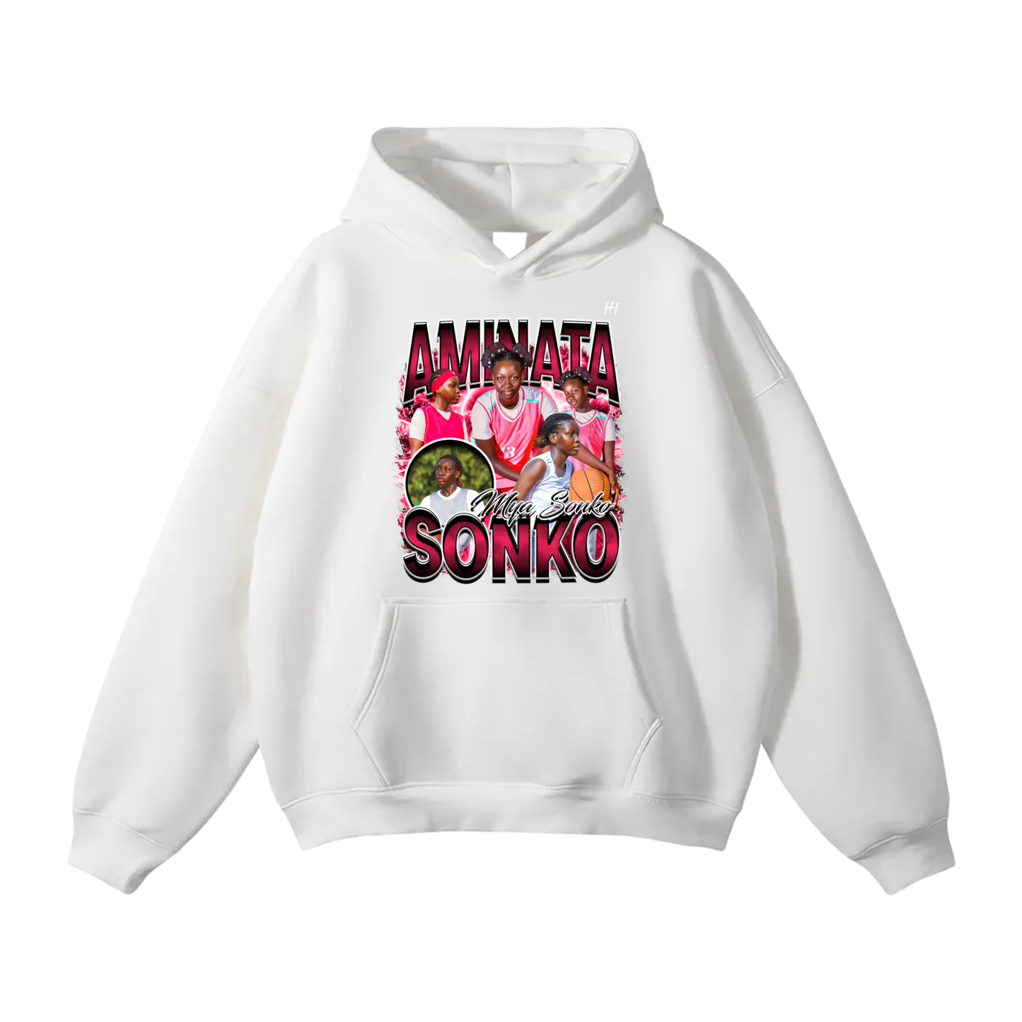 Aminata Sonko Oversize Fleeced Hoodie
