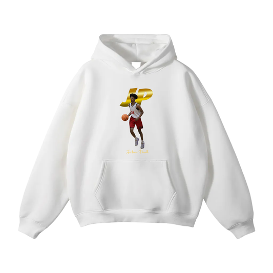 Jordan Powell Oversize Fleeced Hoodie