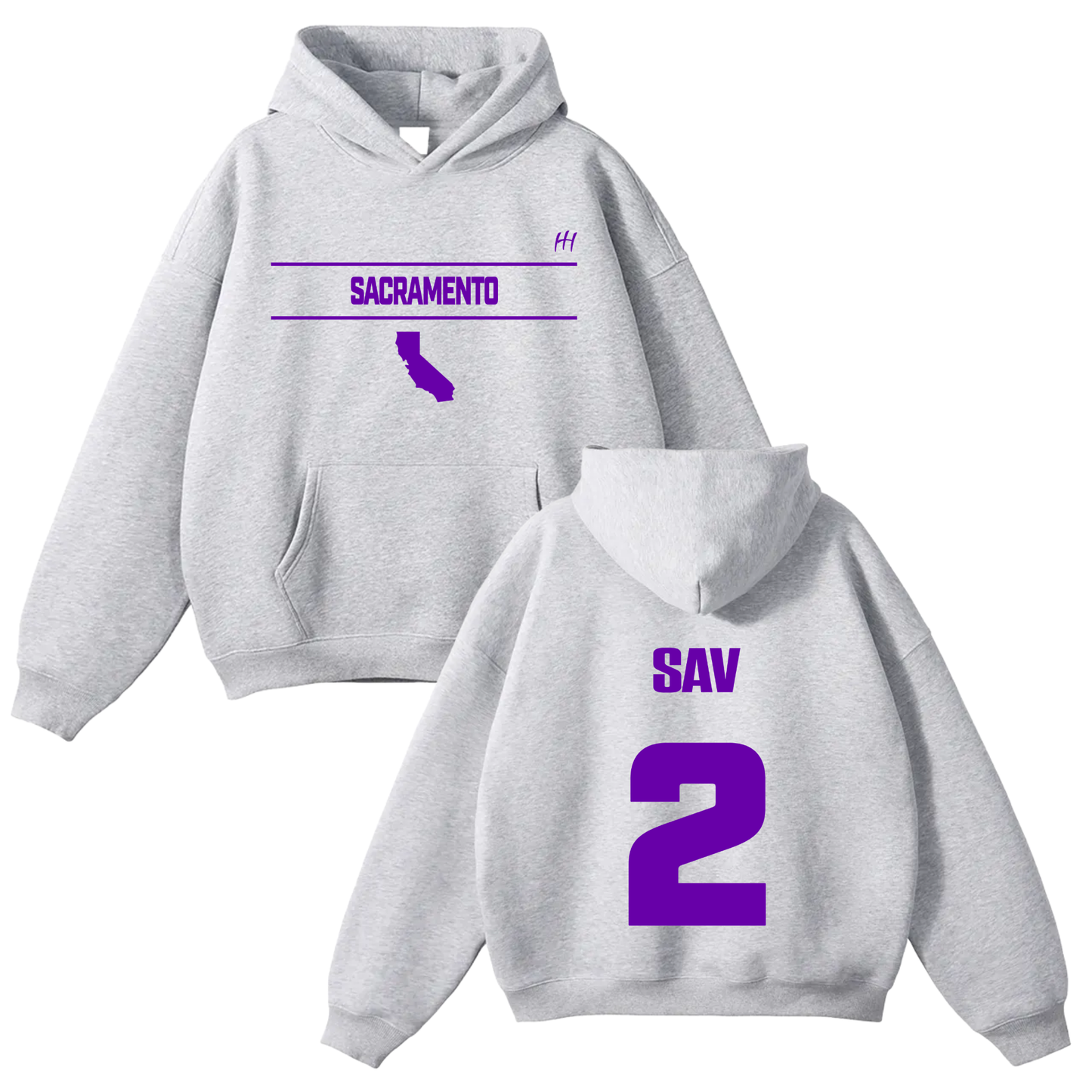 Savion Daniels Oversize Fleeced Hoodie