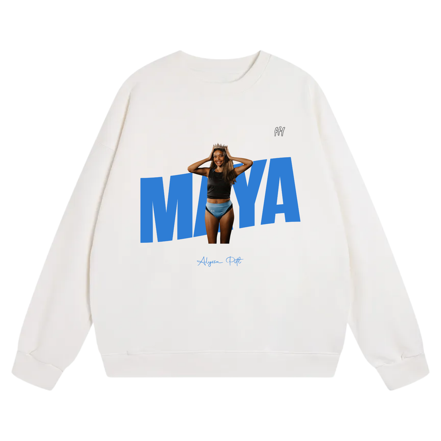 Alyssa Pitt Heavyweight Crewneck Sweatshirt